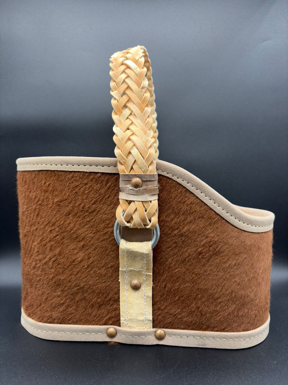 Matera Cuero con Pelo