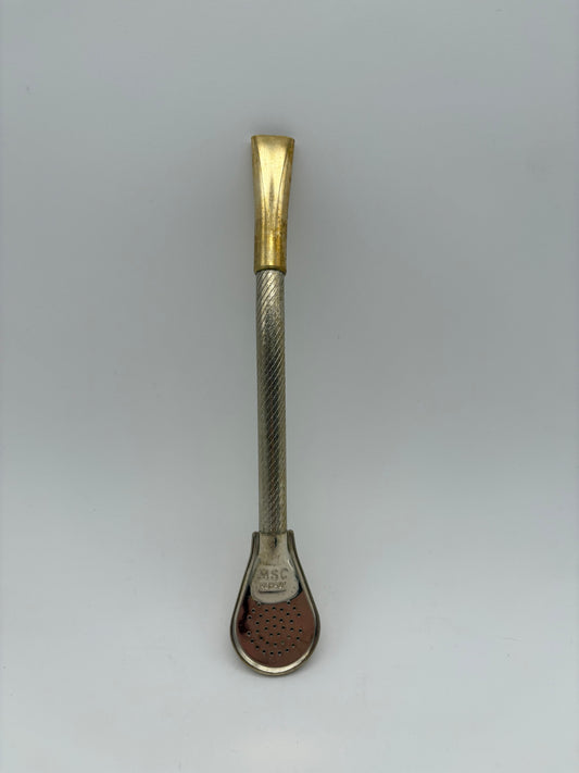 Bombillon Alpaca Pico en Bronce