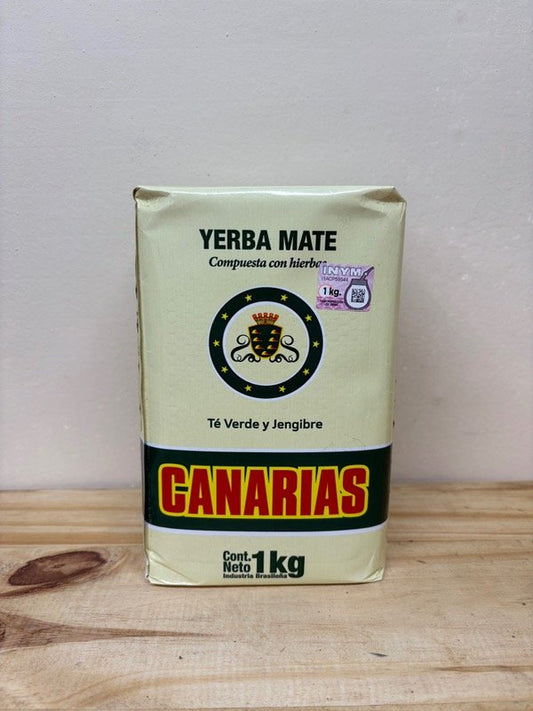 Canarias Te Verde y Jengibre 1kg