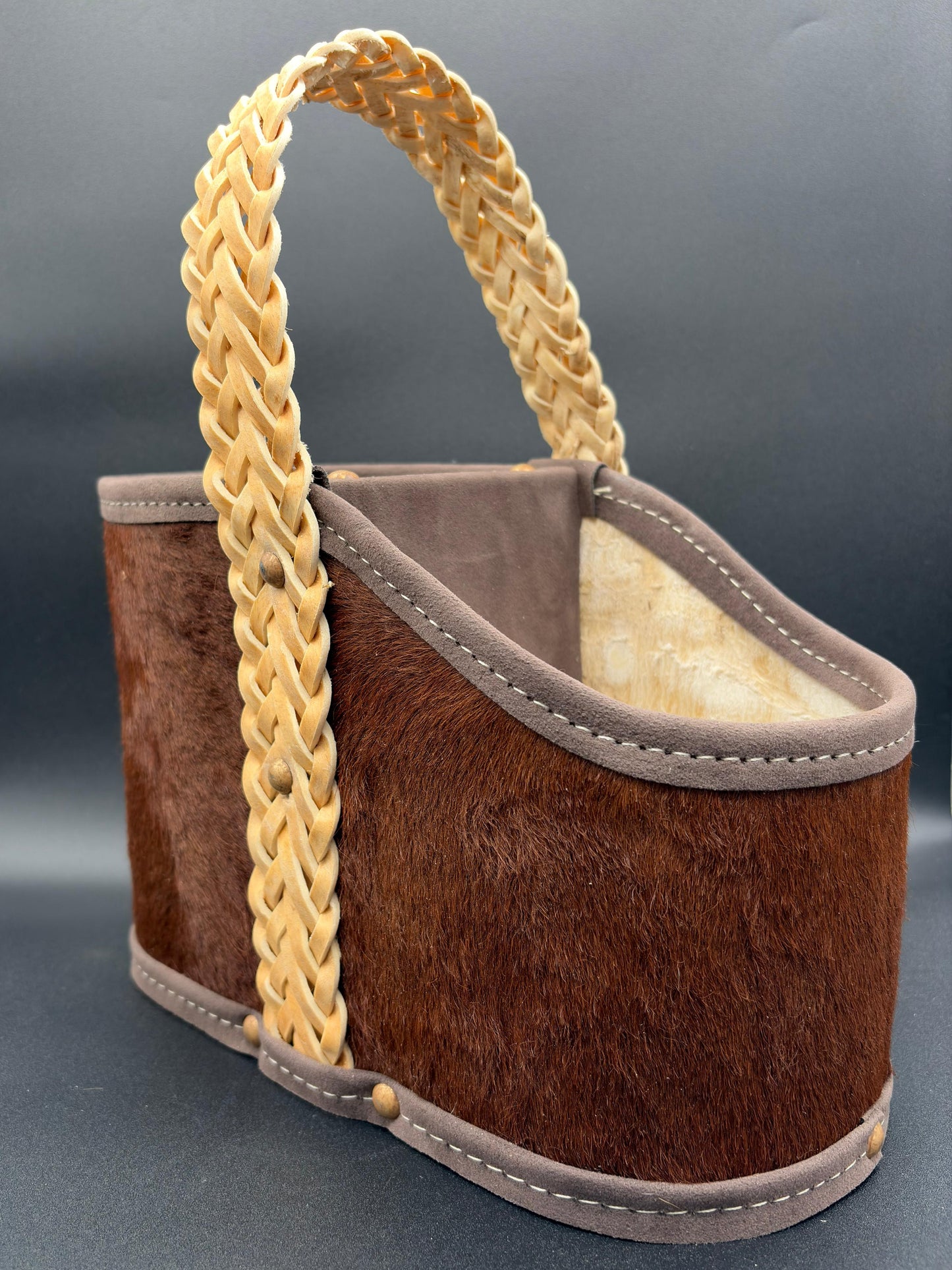 Matera Cuero con Pelo