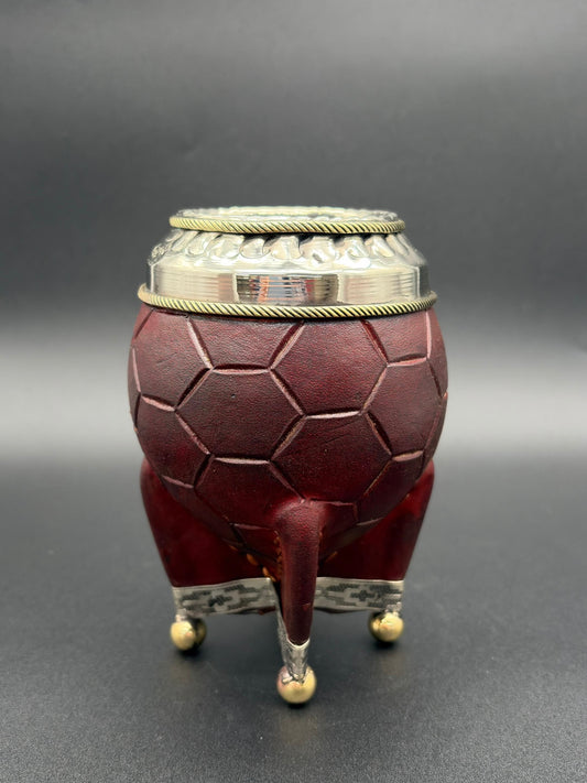 Torpedo Cuero Pelota, Refuerzo de Alpaca y Bolitas de Bronce