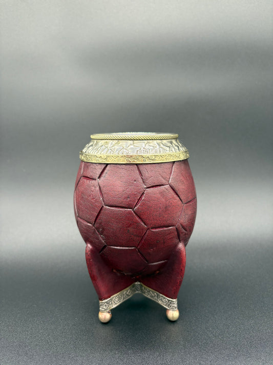 Torpedo Cuero Pelota, Refuerzo de Alpaca y Bolitas de Bronce