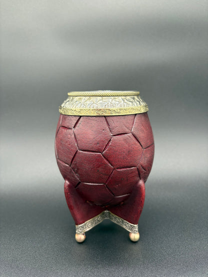Torpedo Cuero Pelota, Refuerzo de Alpaca y Bolitas de Bronce
