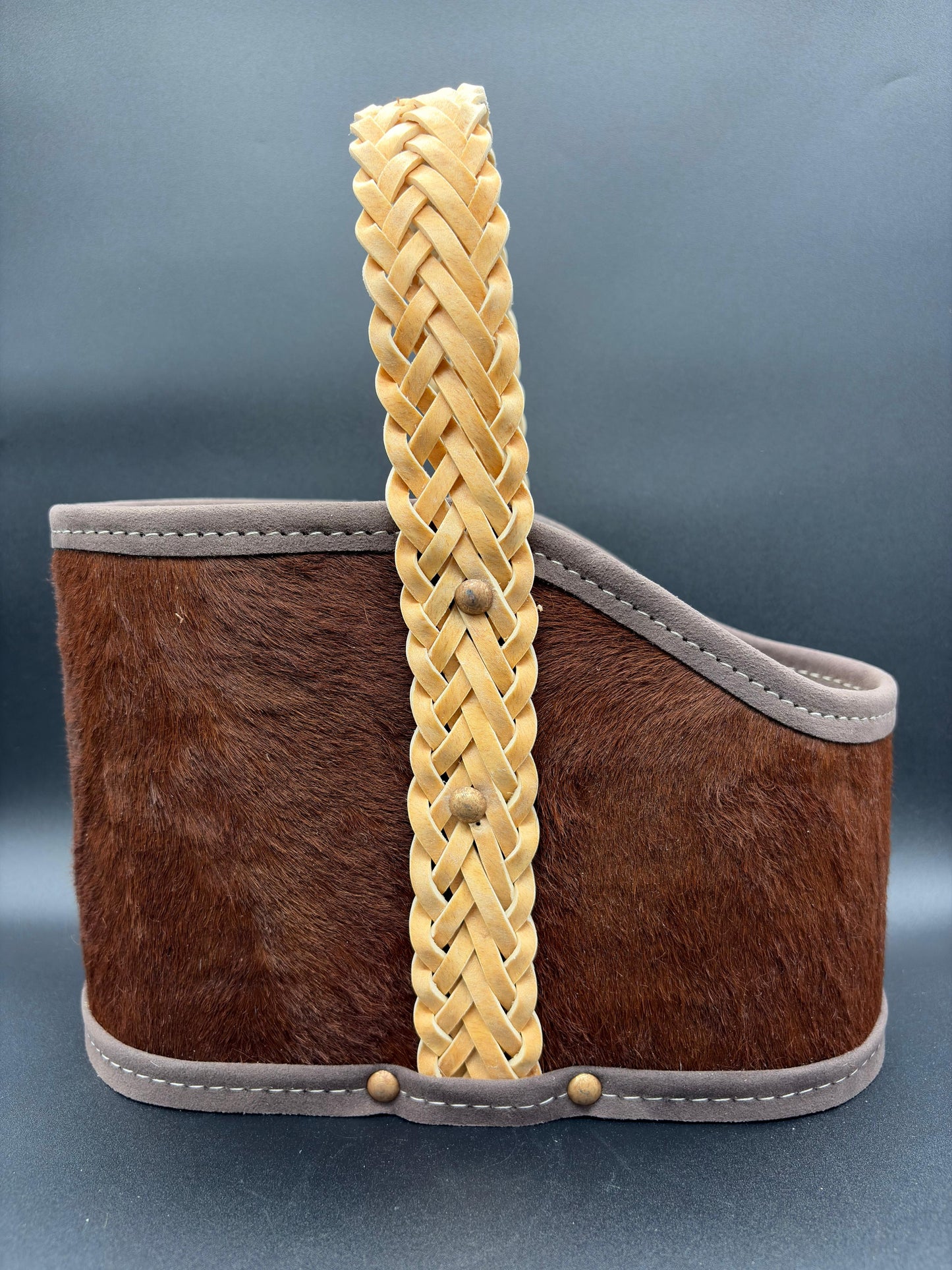 Matera Cuero con Pelo