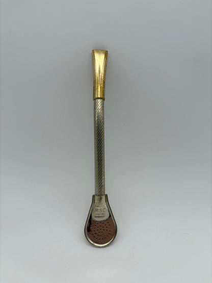 Bombillon Alpaca Pico en Bronce