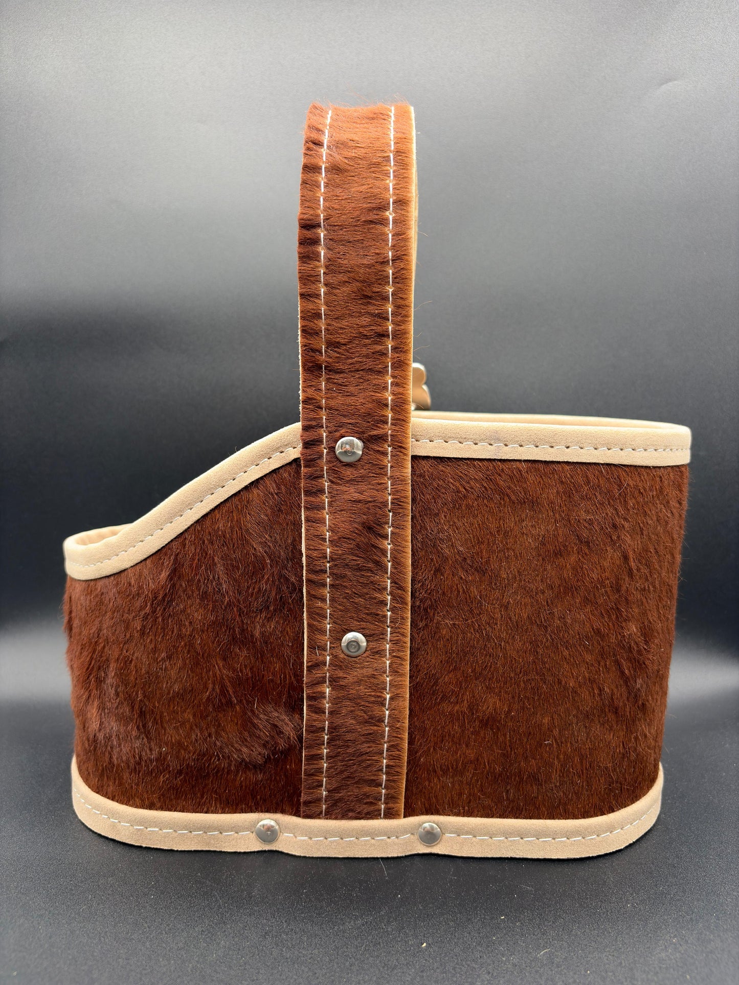 Matera Cuero con Pelo