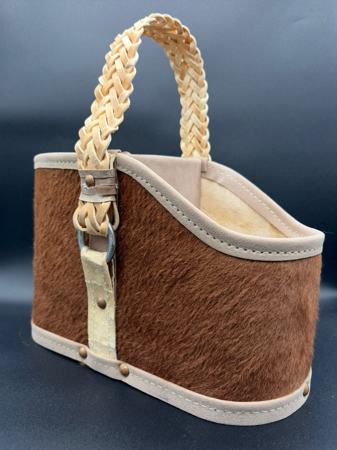 Matera Cuero con Pelo