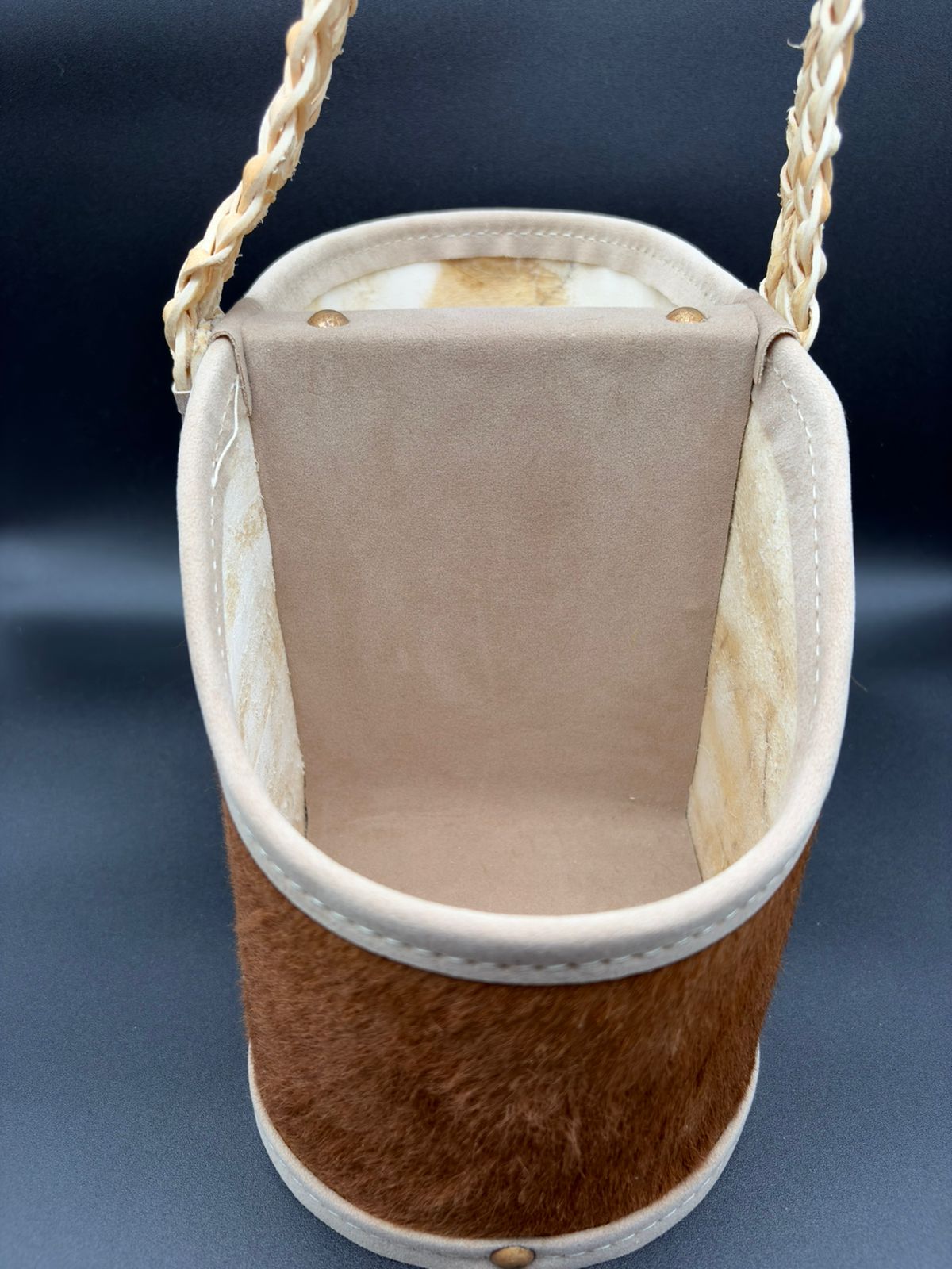 Matera Cuero con Pelo