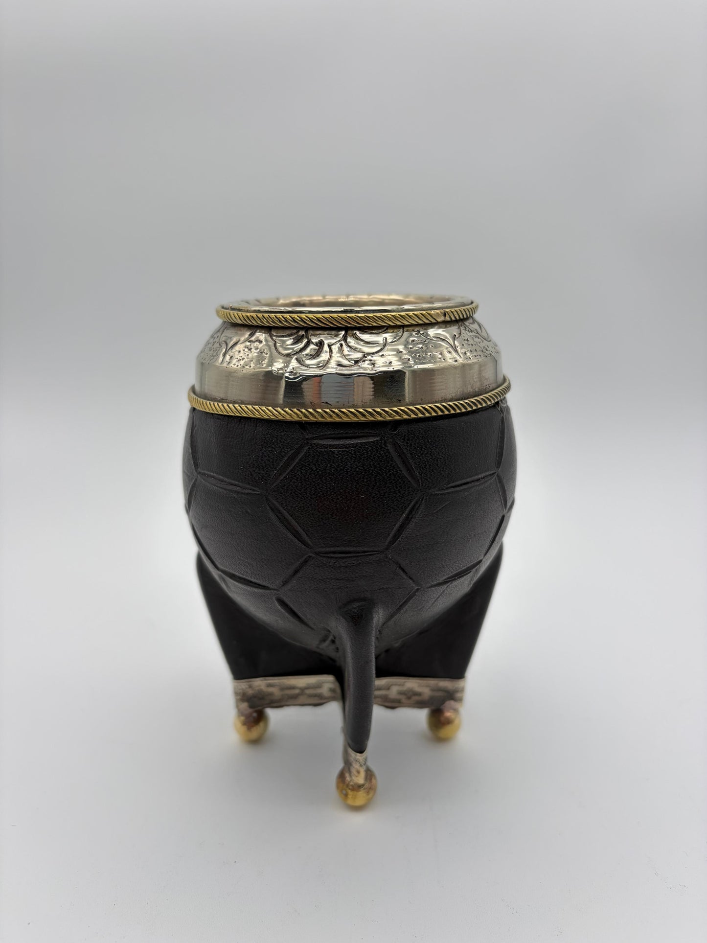 Torpedo Cuero Pelota, Refuerzo de Alpaca y Bolitas de Bronce