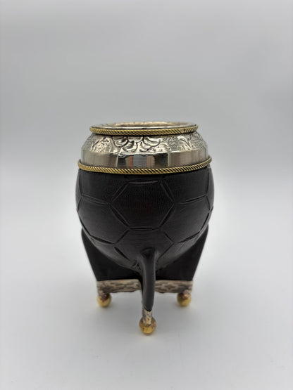 Torpedo Cuero Pelota, Refuerzo de Alpaca y Bolitas de Bronce